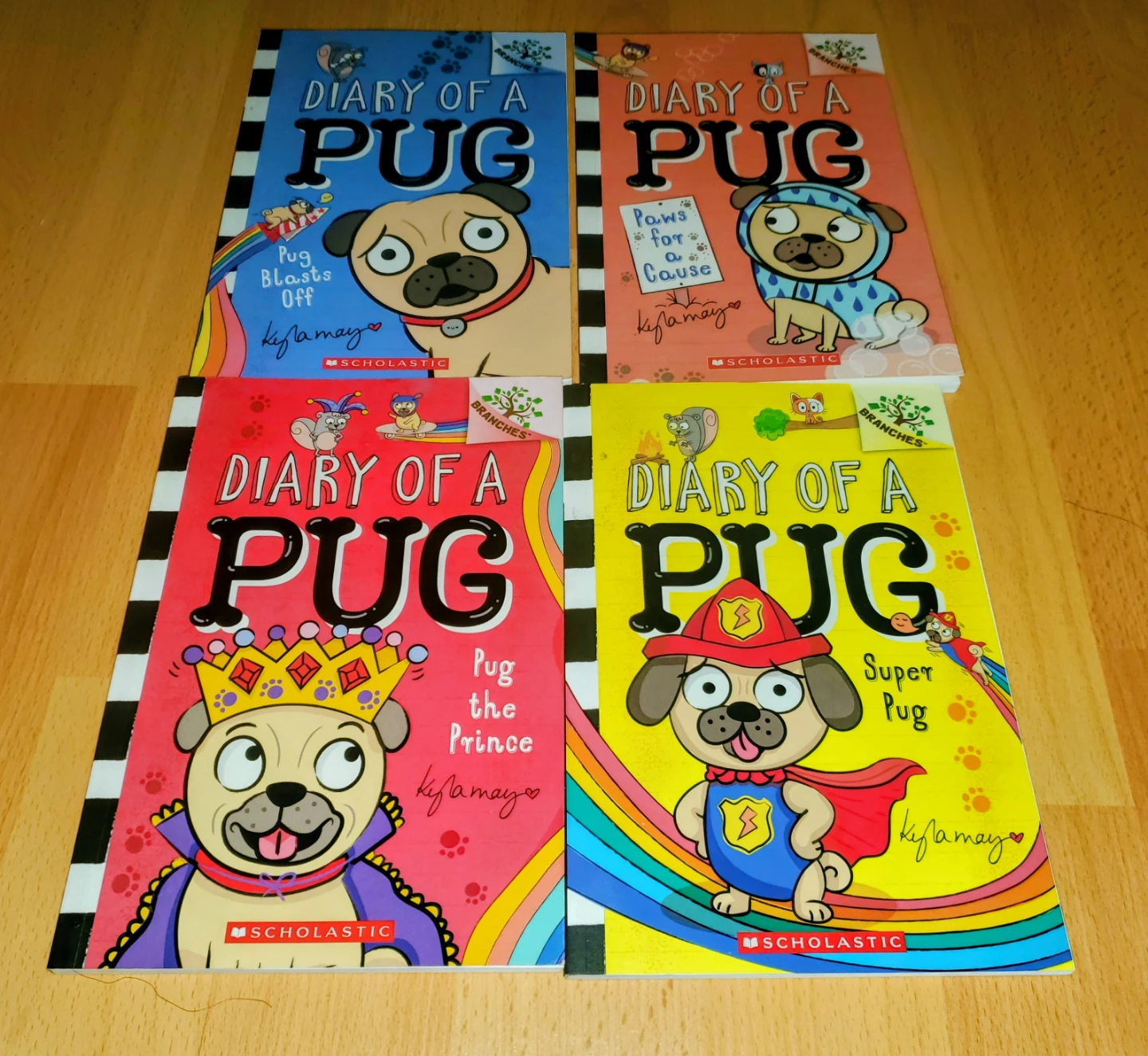 ($3 each) Diary of a Pug Books