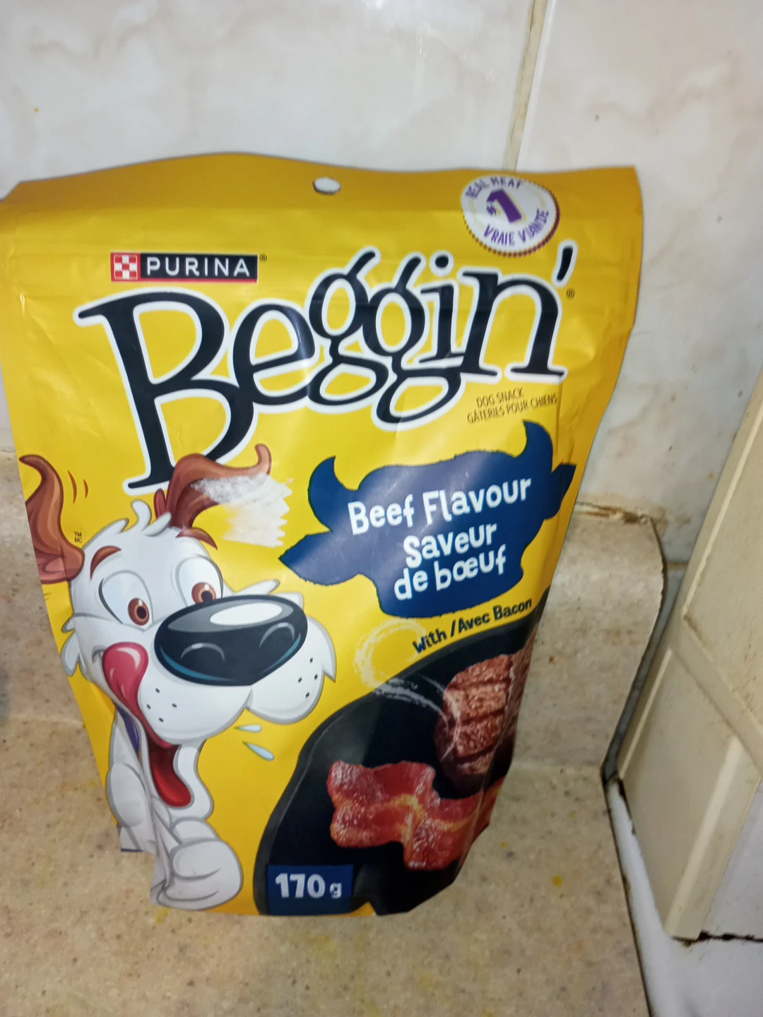 Purina Beggin' Beef Flavour Dog Snack