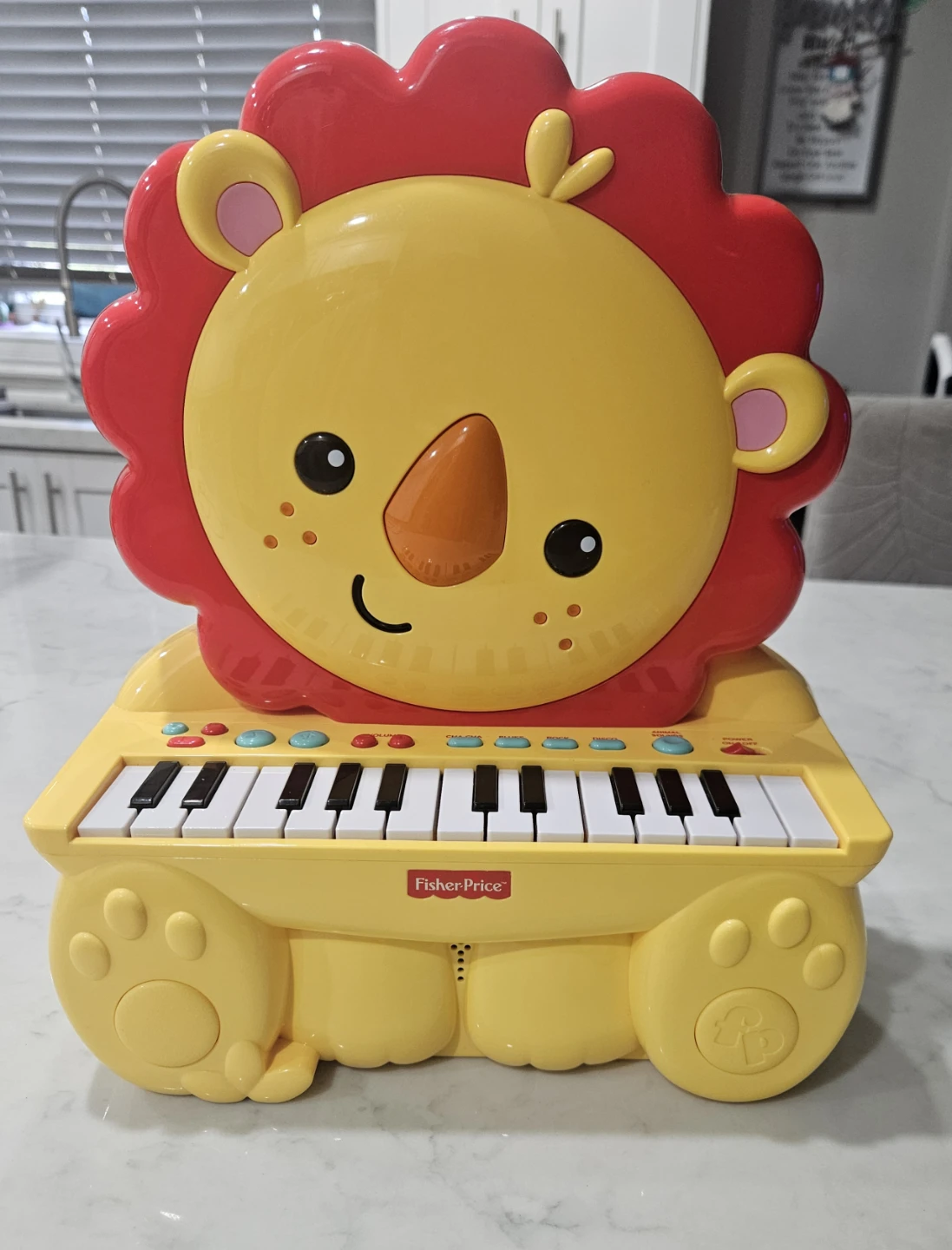 Fisher-Price Lion Piano Toy