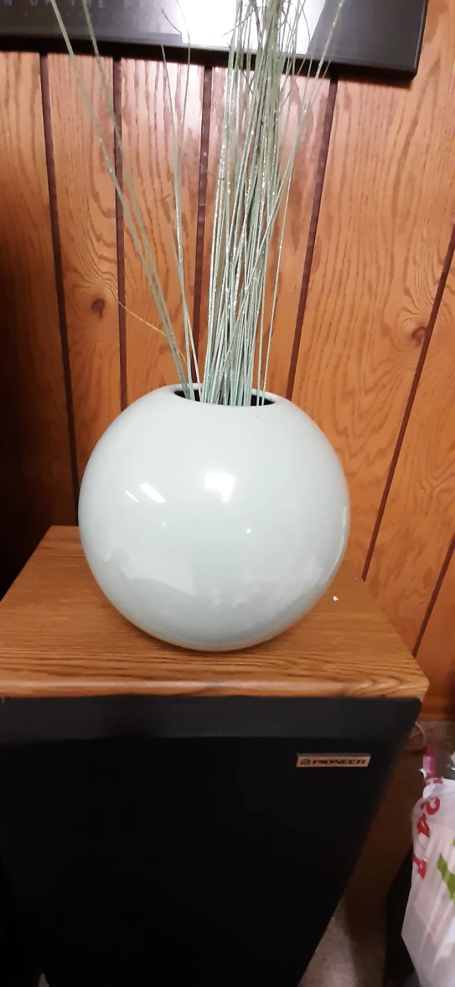 Seafoam Green Haeger vase, #4306.