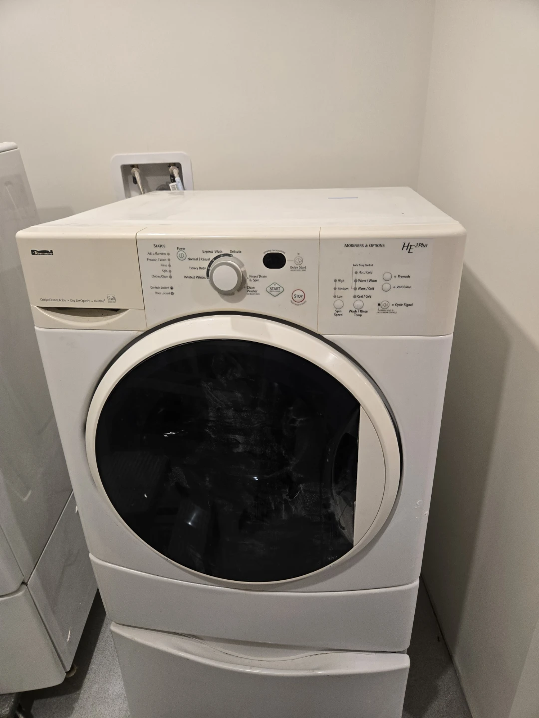 Kenmore HE2 (Plus) Front Load Washer and Dryer