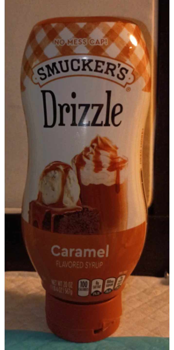 Smucker's Drizzle Caramel Flavored Syrup 20 oz 🏈