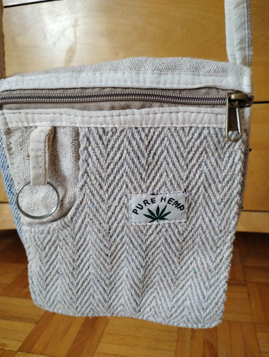 Pure Hemp Crossbody Bag