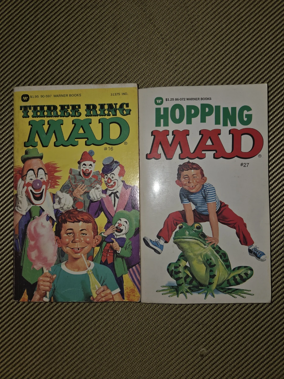 Two Vintage MAD Paperbacks