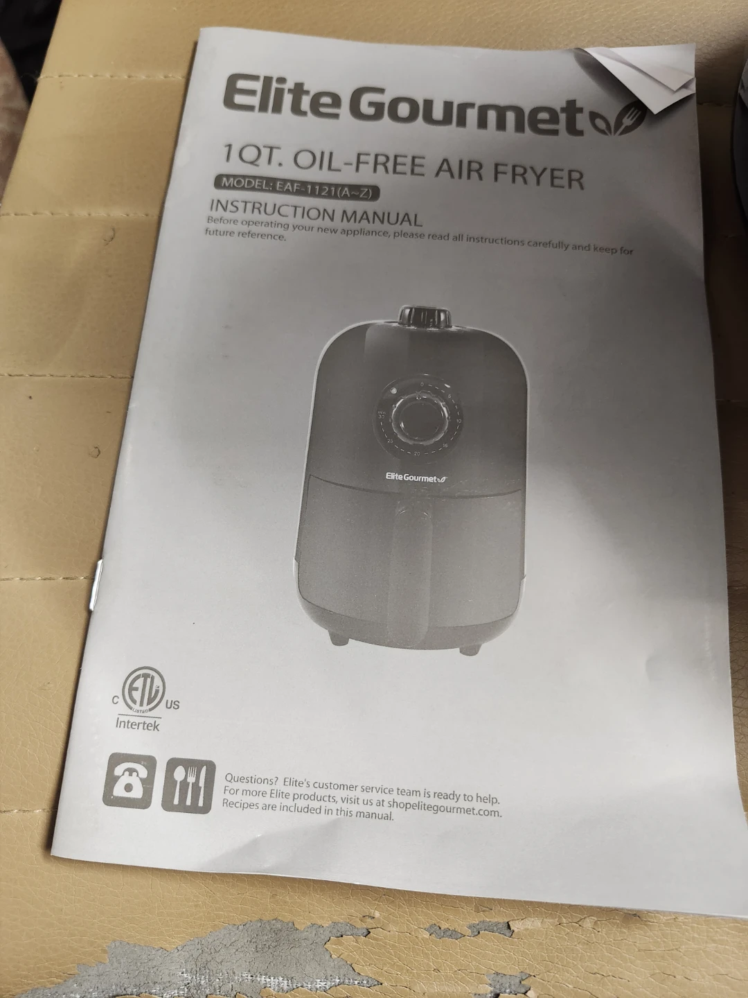 Portable Elite Gourmet 1QT Air Fryer (Brand New) - photo 5