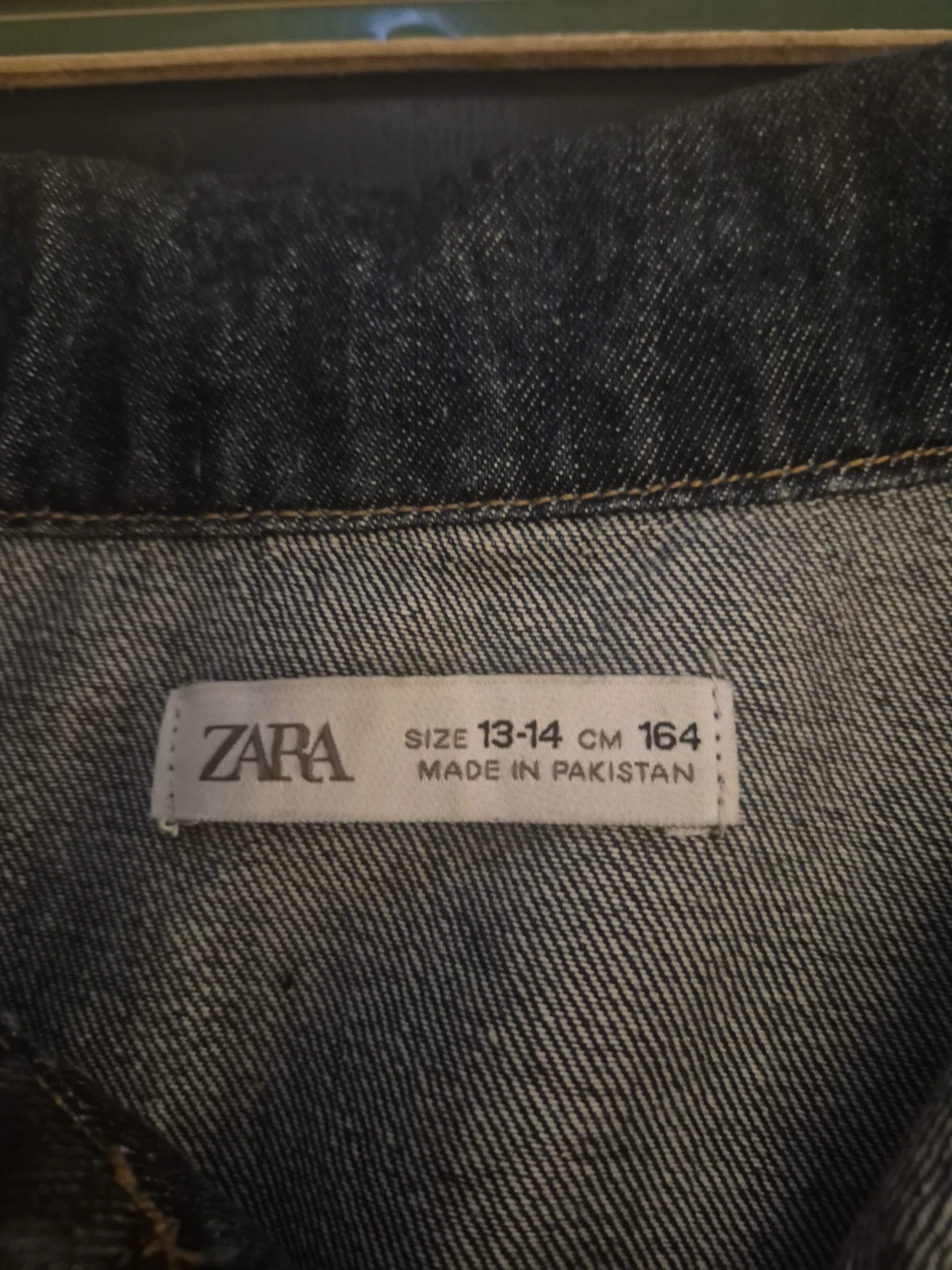 ZARA kids denim Jacket - Size 13-14 Years, great condition - photo 2