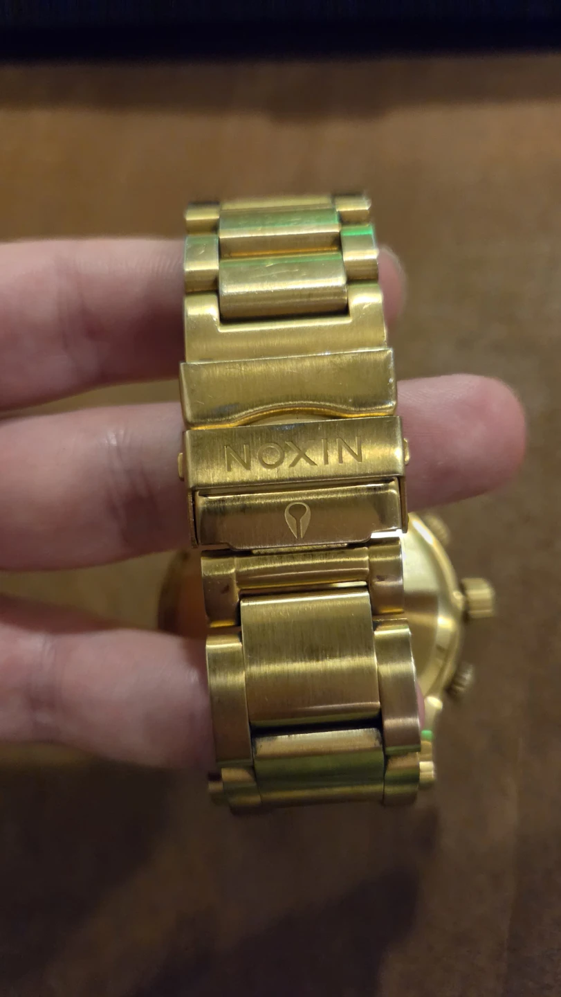 Nixon The 51-30 Chrono Gold Tone Watch - photo 2