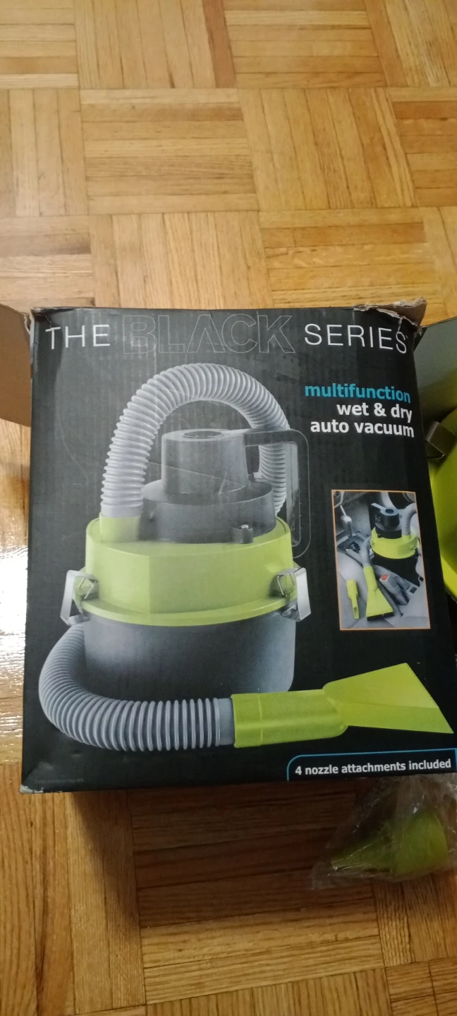 The Black Series Multifunction Wet & Dry Auto Vacuum