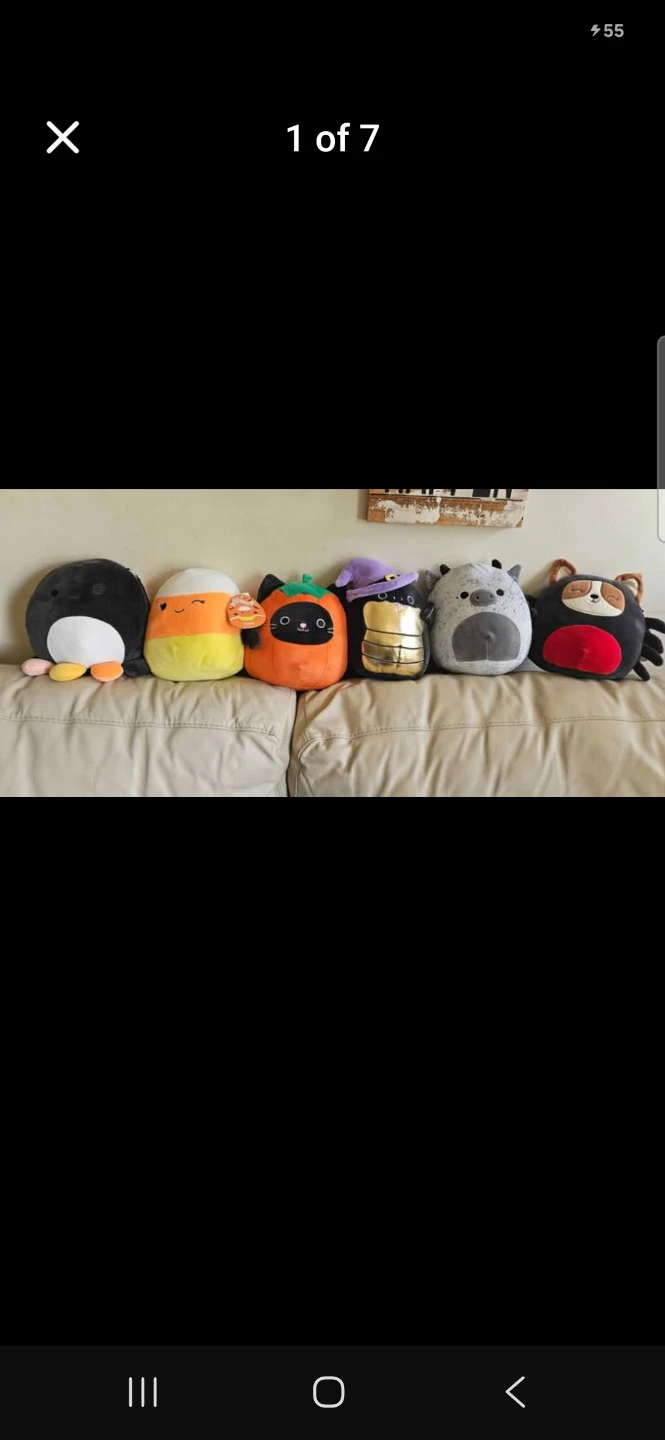 Squishmallows Halloween Plush Collection - 6 Pack