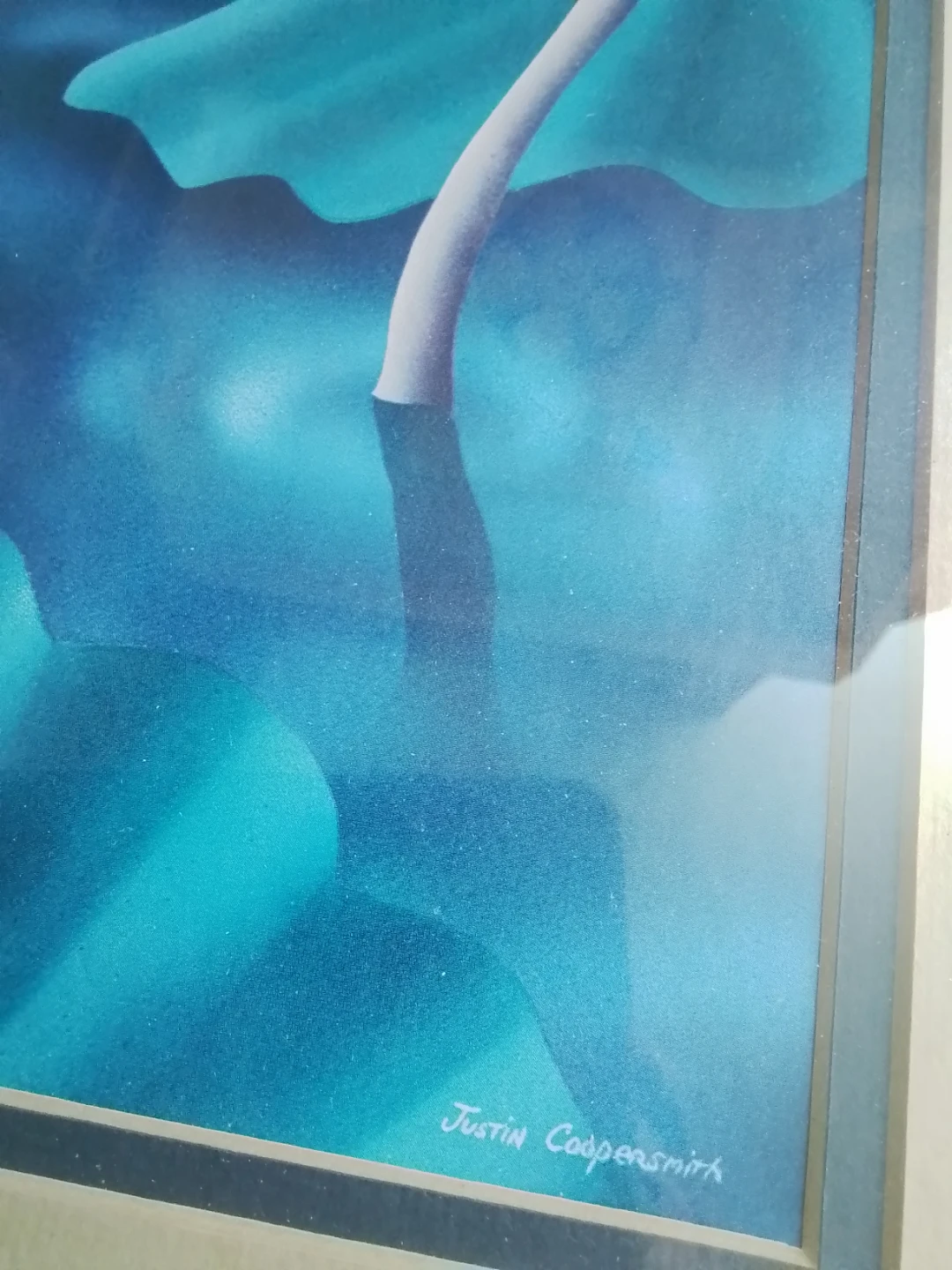 Justin Coopersmith Framed Lotus Print - photo 4