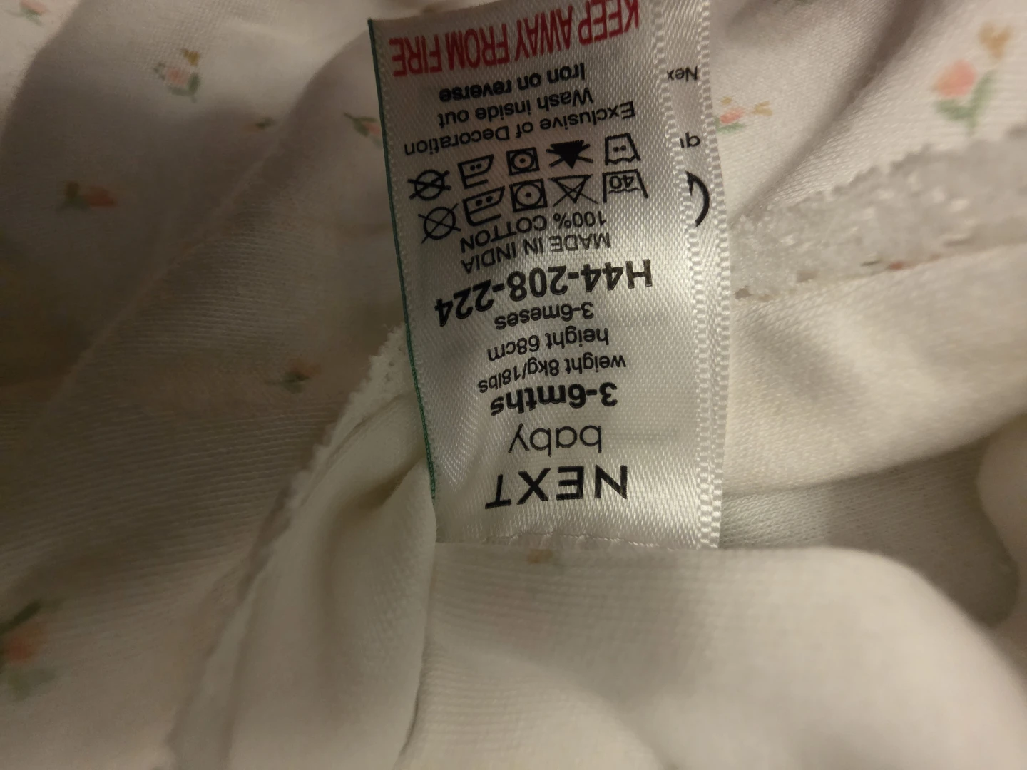 NEW Next Baby UK Bodysuits 3-6 Months - photo 2