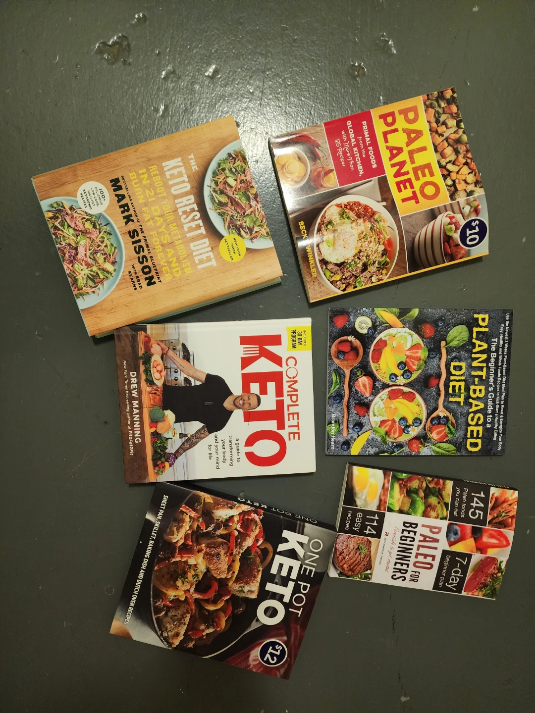 Lot of 5 Diet and Recipe Books - Keto, Paleo, Plant-Based - photo 2