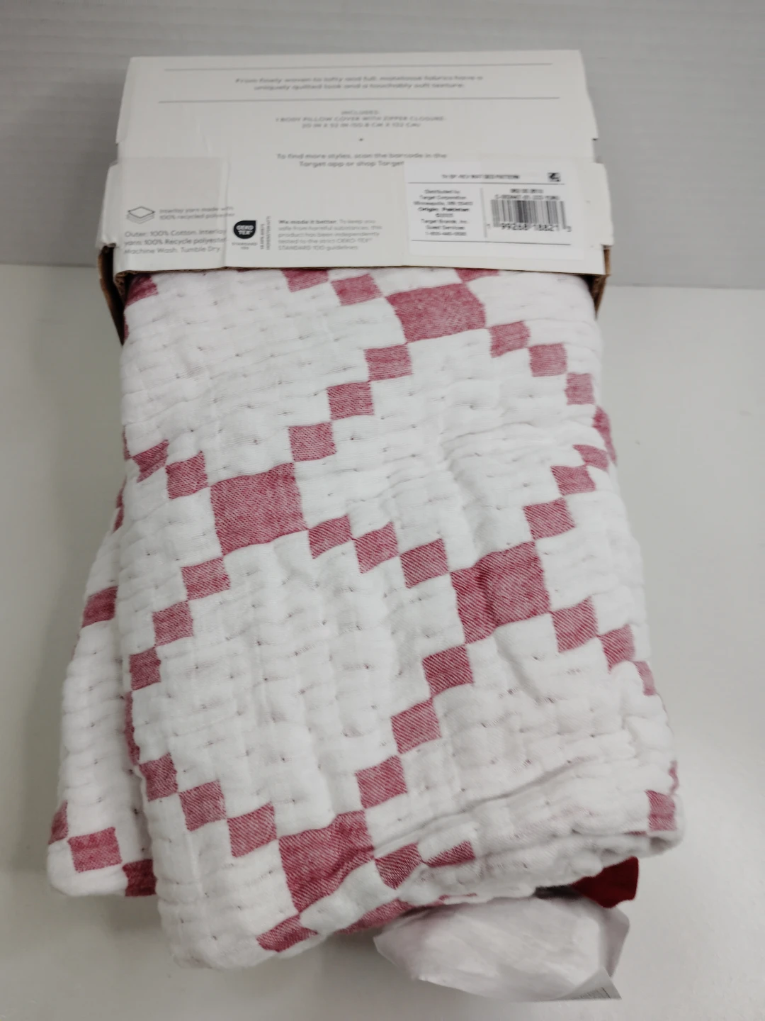 Threshold Matelassé Body Pillow Cover - photo 2