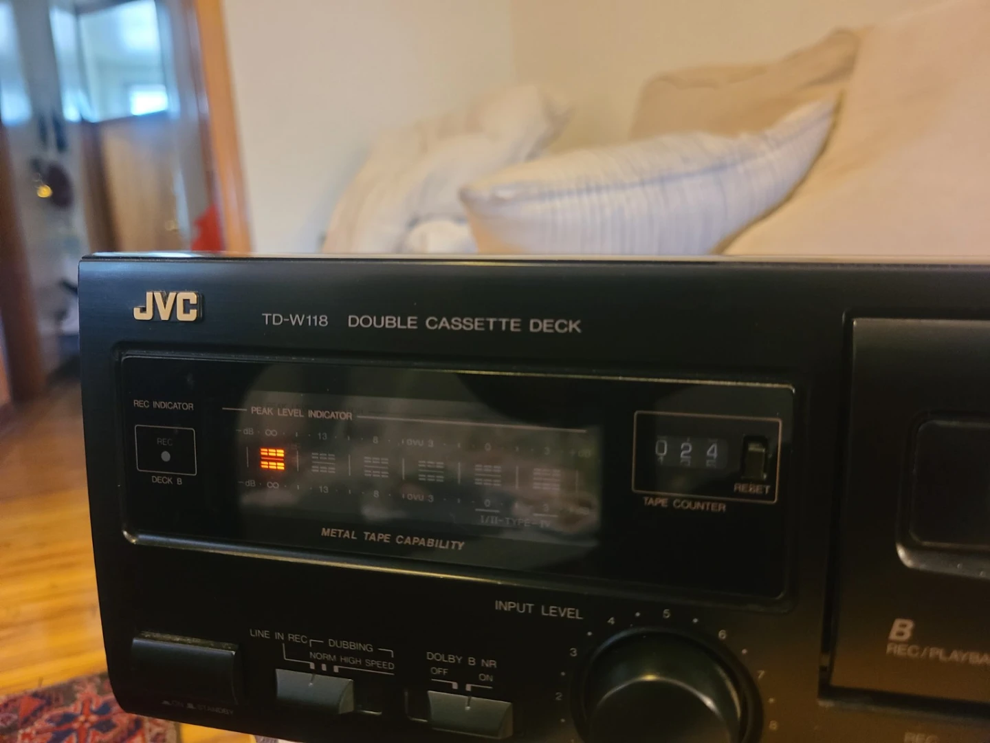 JVC TD-W118BK Double Cassette Deck - photo 5