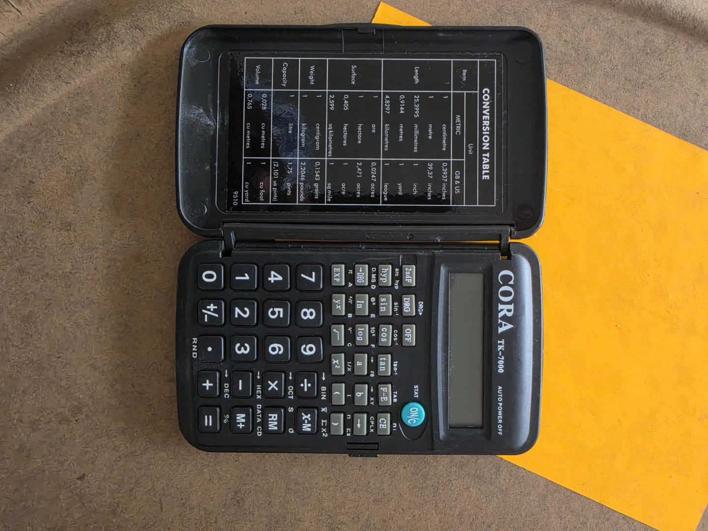 Cora TK-7000 Scientific Calculator