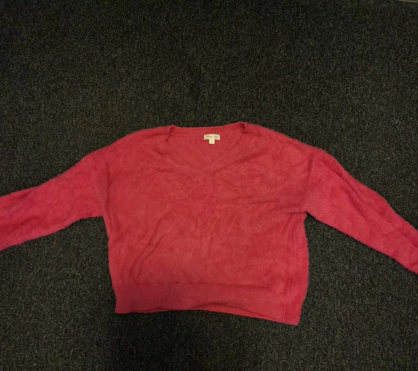 Gemma + Jane Pink Fuzzy Sweater