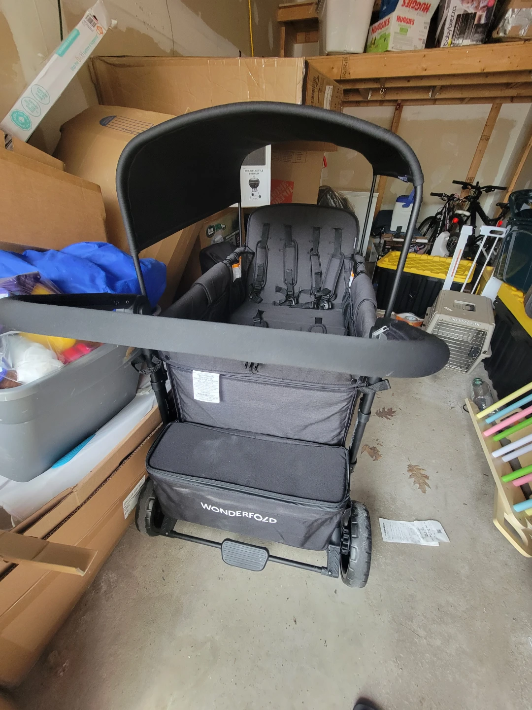 Wonderfold W4 Quad Stroller Wagon - photo 3