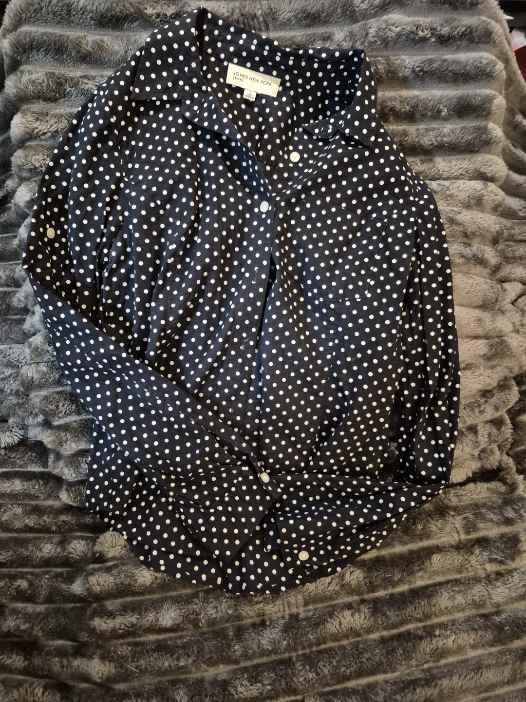 Jones New York Sport Polka Dot Shirt - photo 3