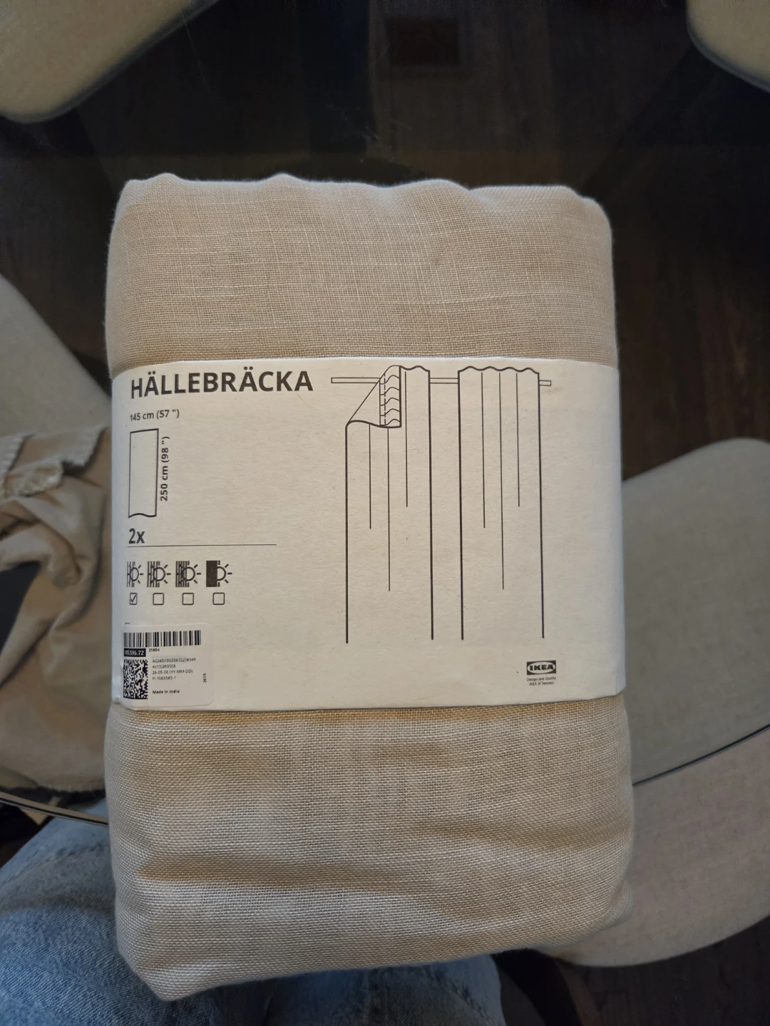 Ikea Sheers - 1 set