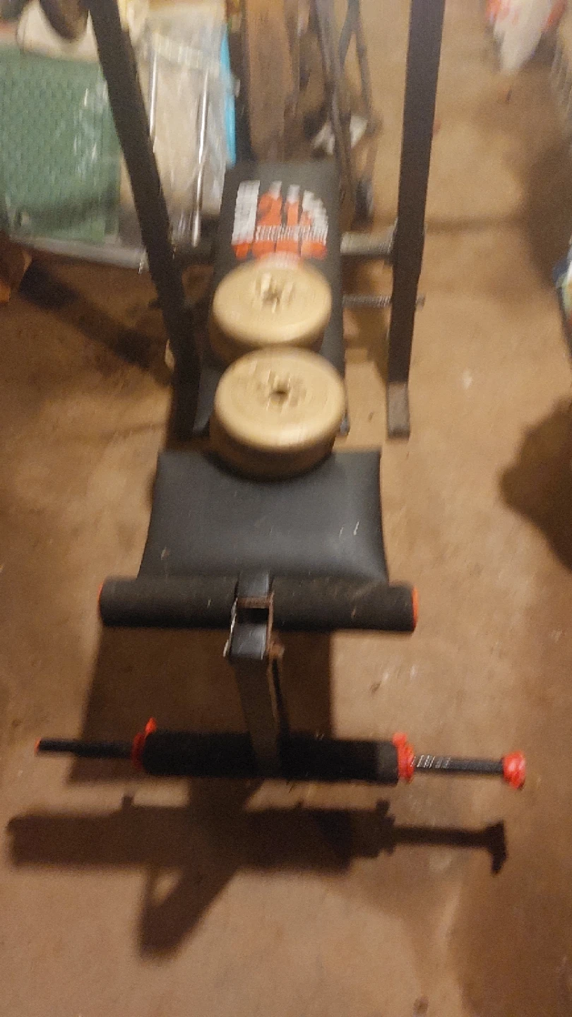 Weight Bench and Dumbbell Set