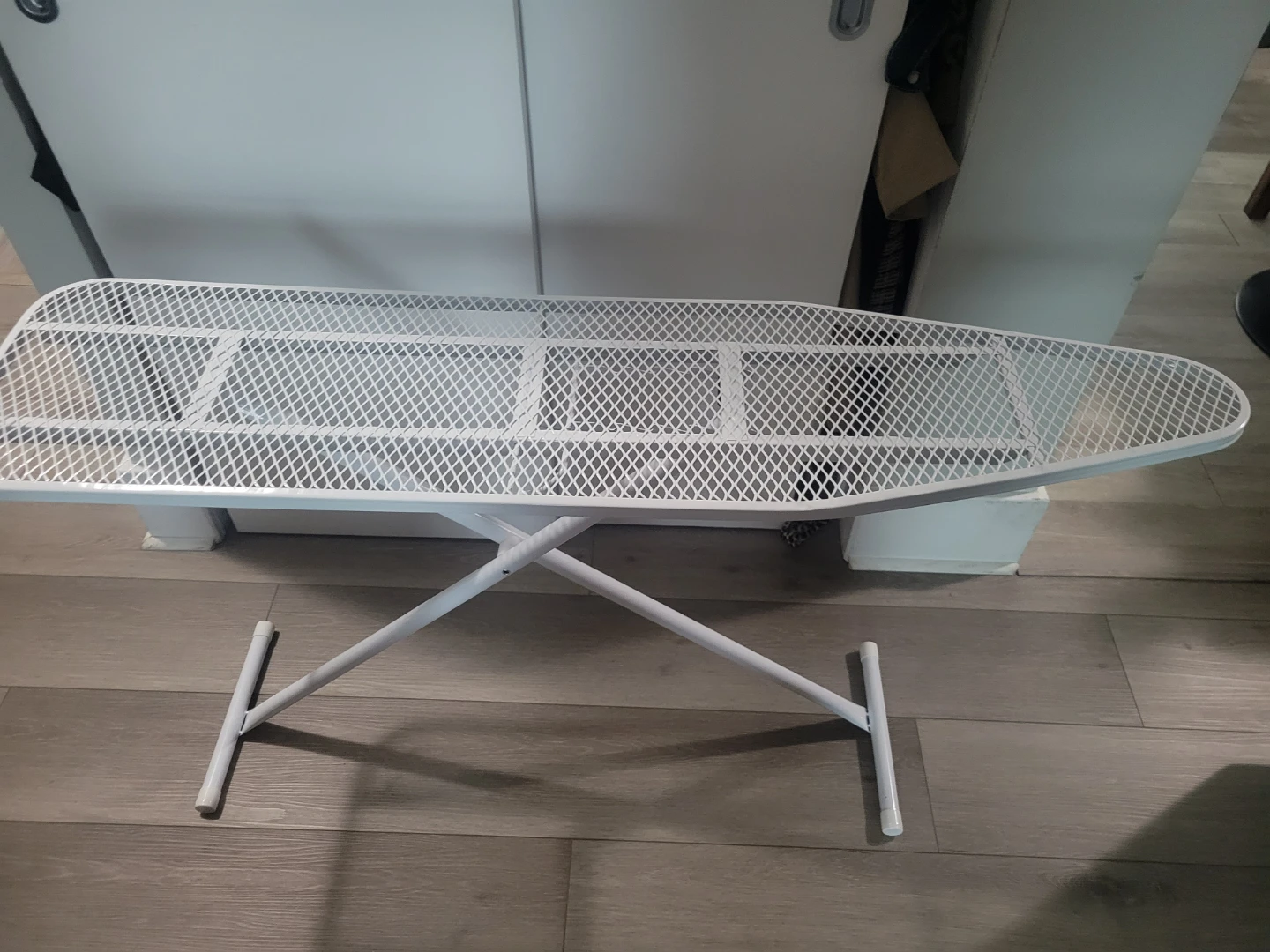 White Mesh Ironing Board