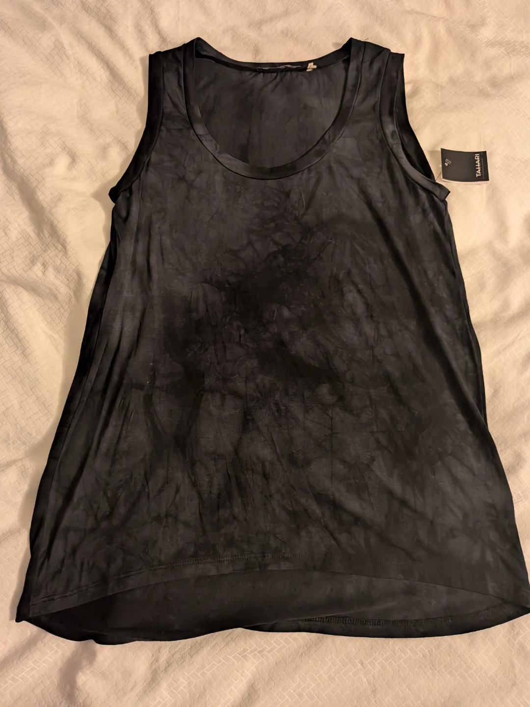 Tahari Jonie Sleeveless Top Black