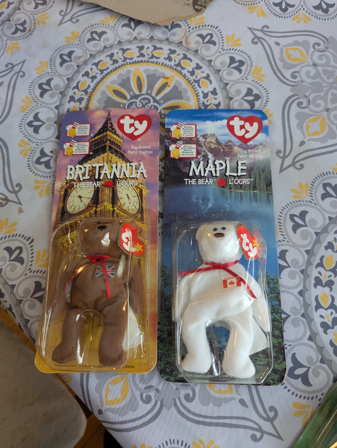 Set of 4 Ty Beanie Baby Bears - photo 3