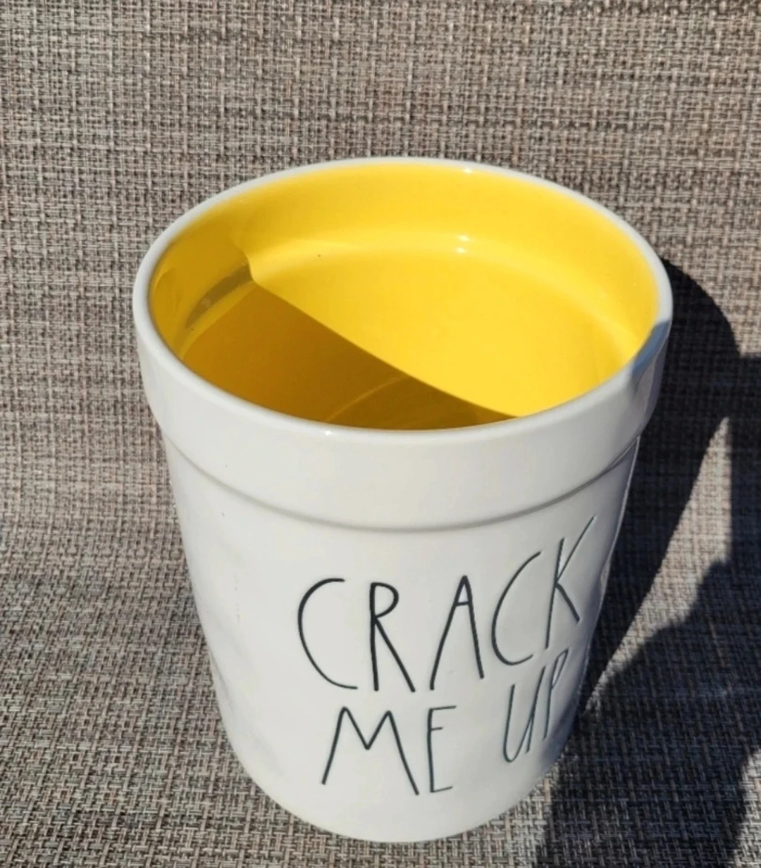 Rae Dunn Crack Me Up planter - photo 2