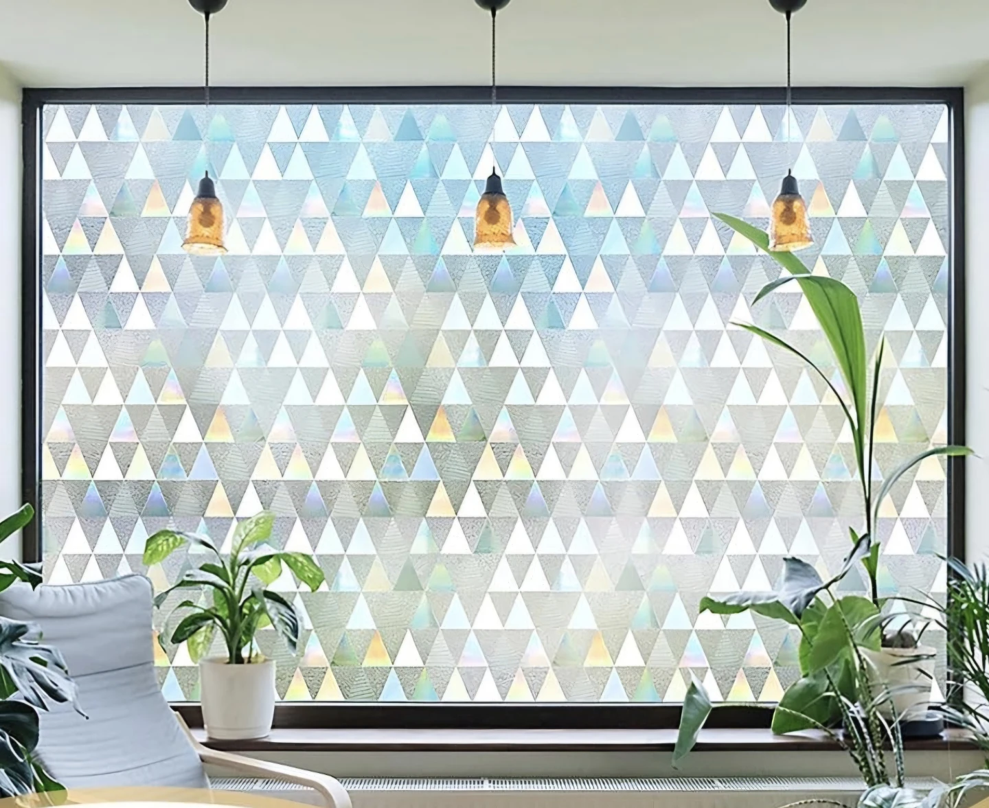 Geometric Window Film Privacy 17.7"x158" - photo 4