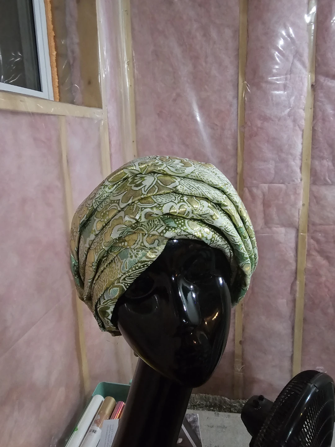 Vintage Brocade Turban - photo 3