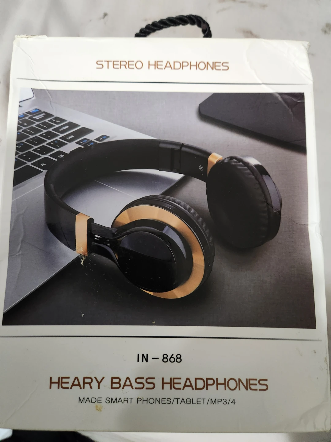 IN-868 Heavy Bass Stereo Headphones