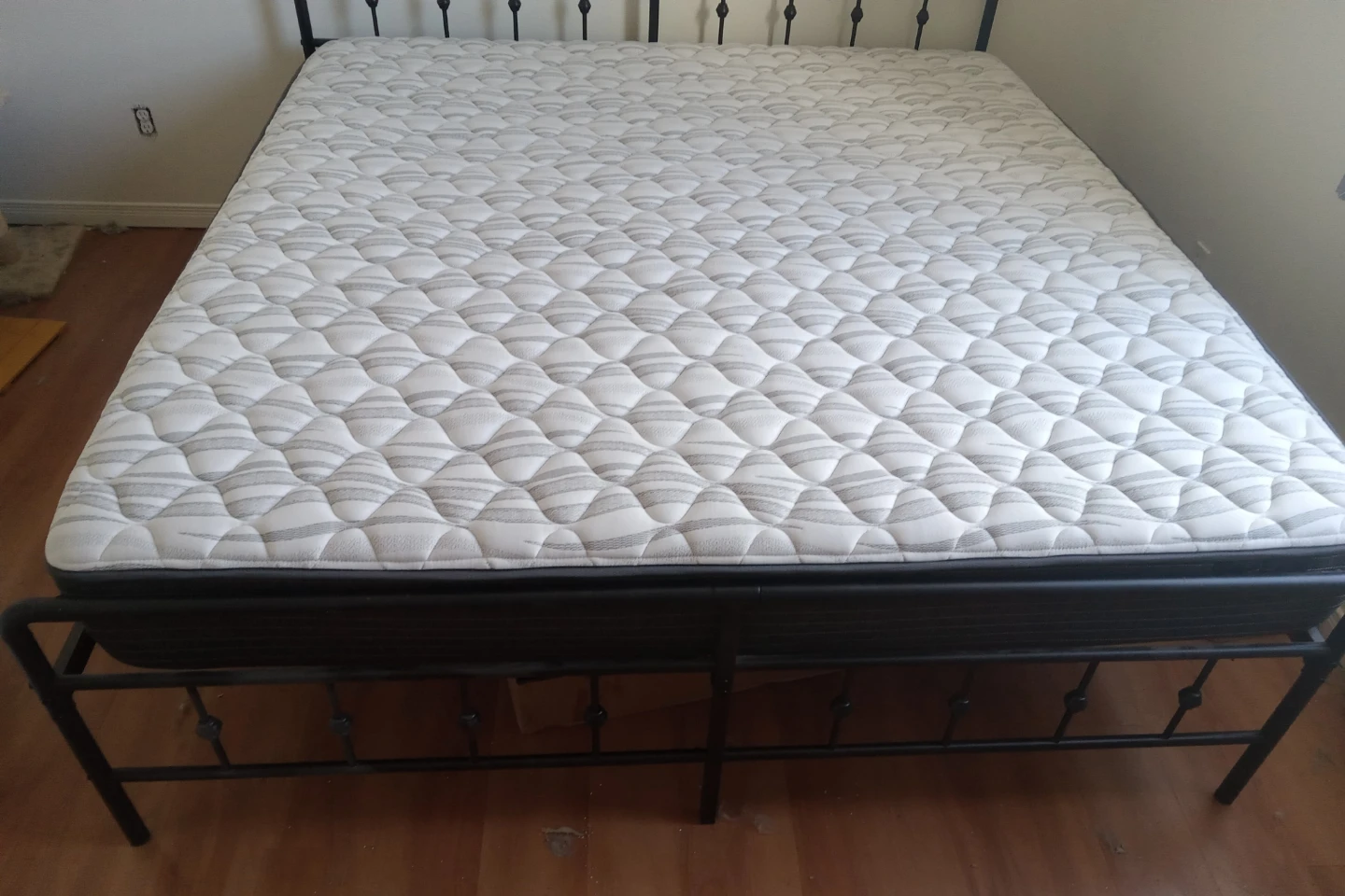 King size mattress and frame