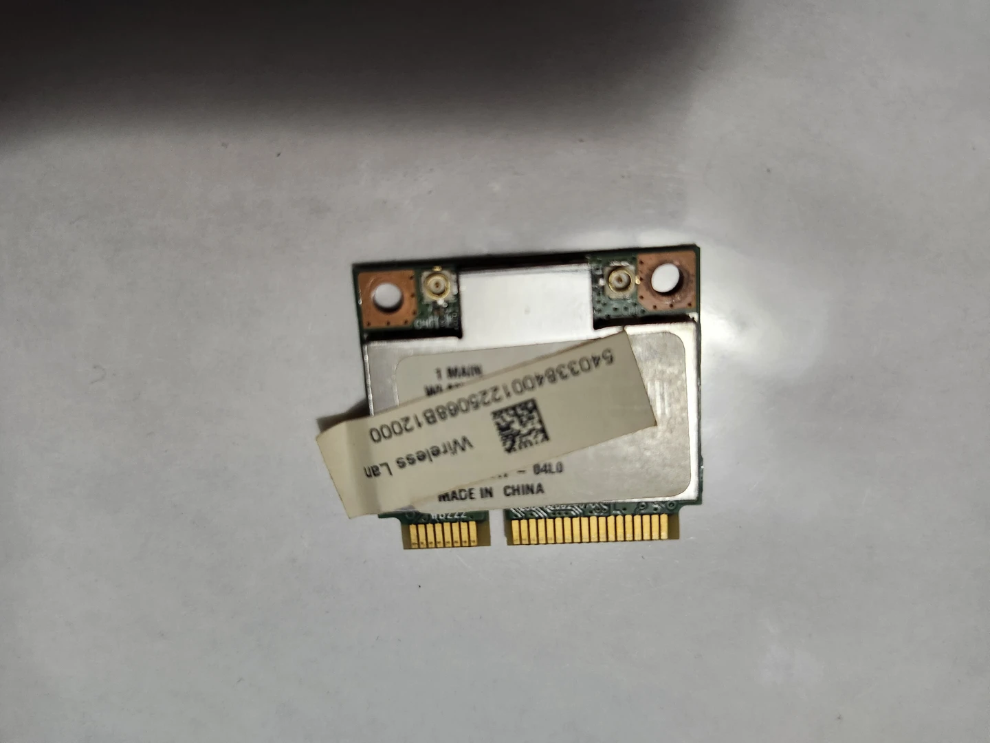 Internal Wireless LAN Card