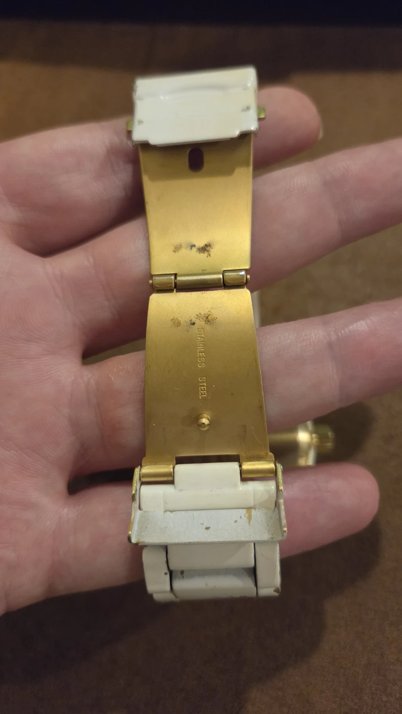 Nixon 51-30 Chrono White and Gold Watch - photo 3