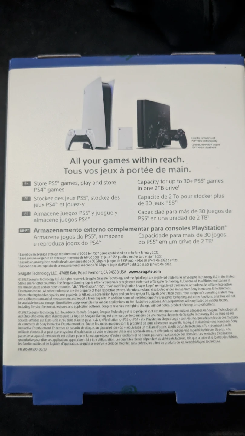 Seagate 2TB Game Drive for PlayStation - photo 2