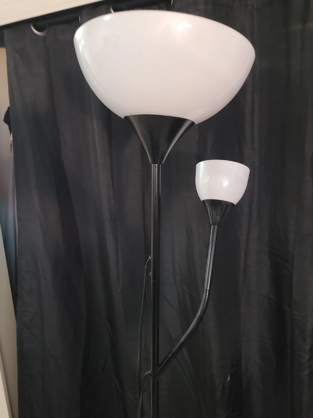 Black Mother-Daughter Floor Lamp