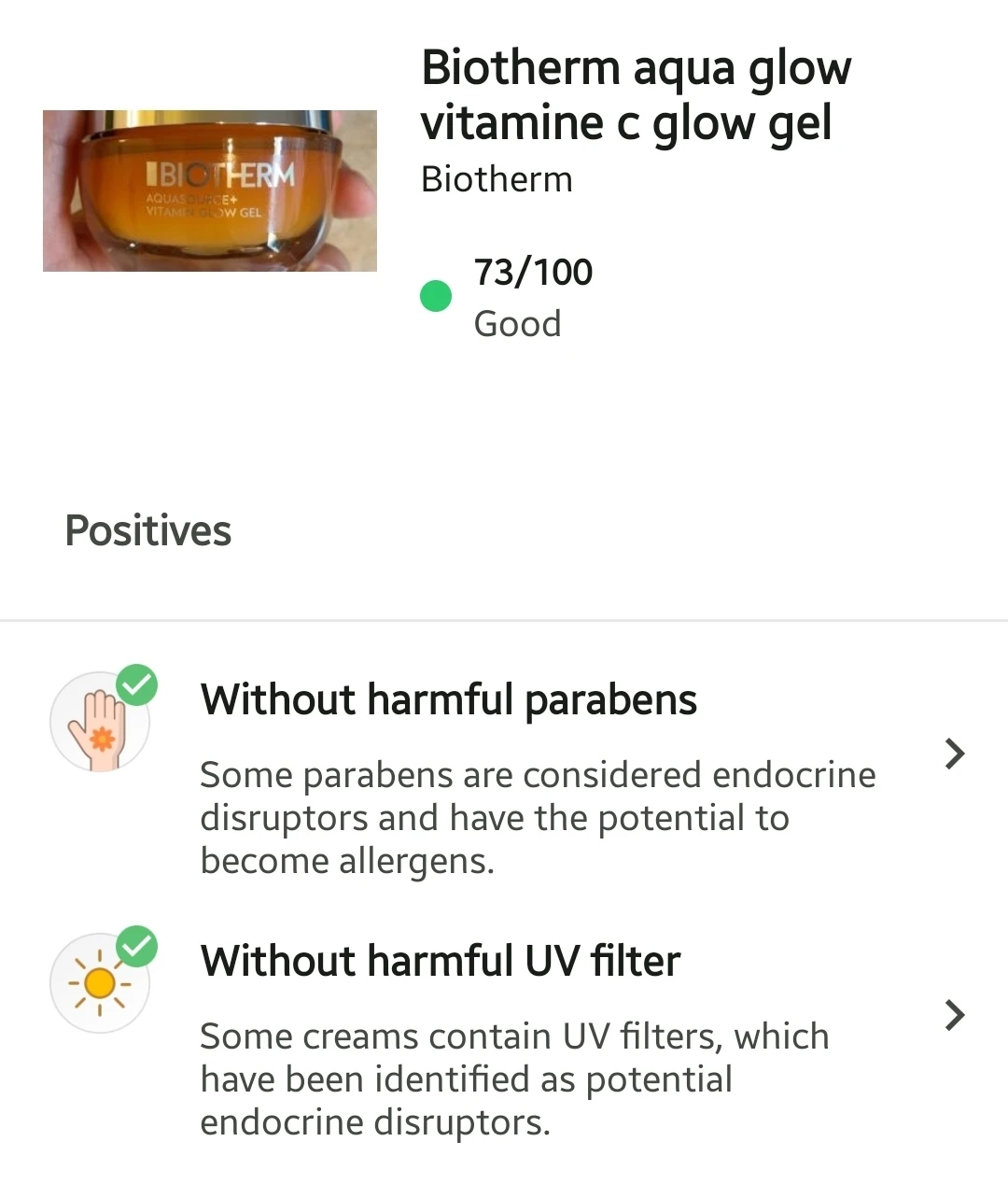 Biotherm Aquasource Vitamin Glow Gel - photo 2