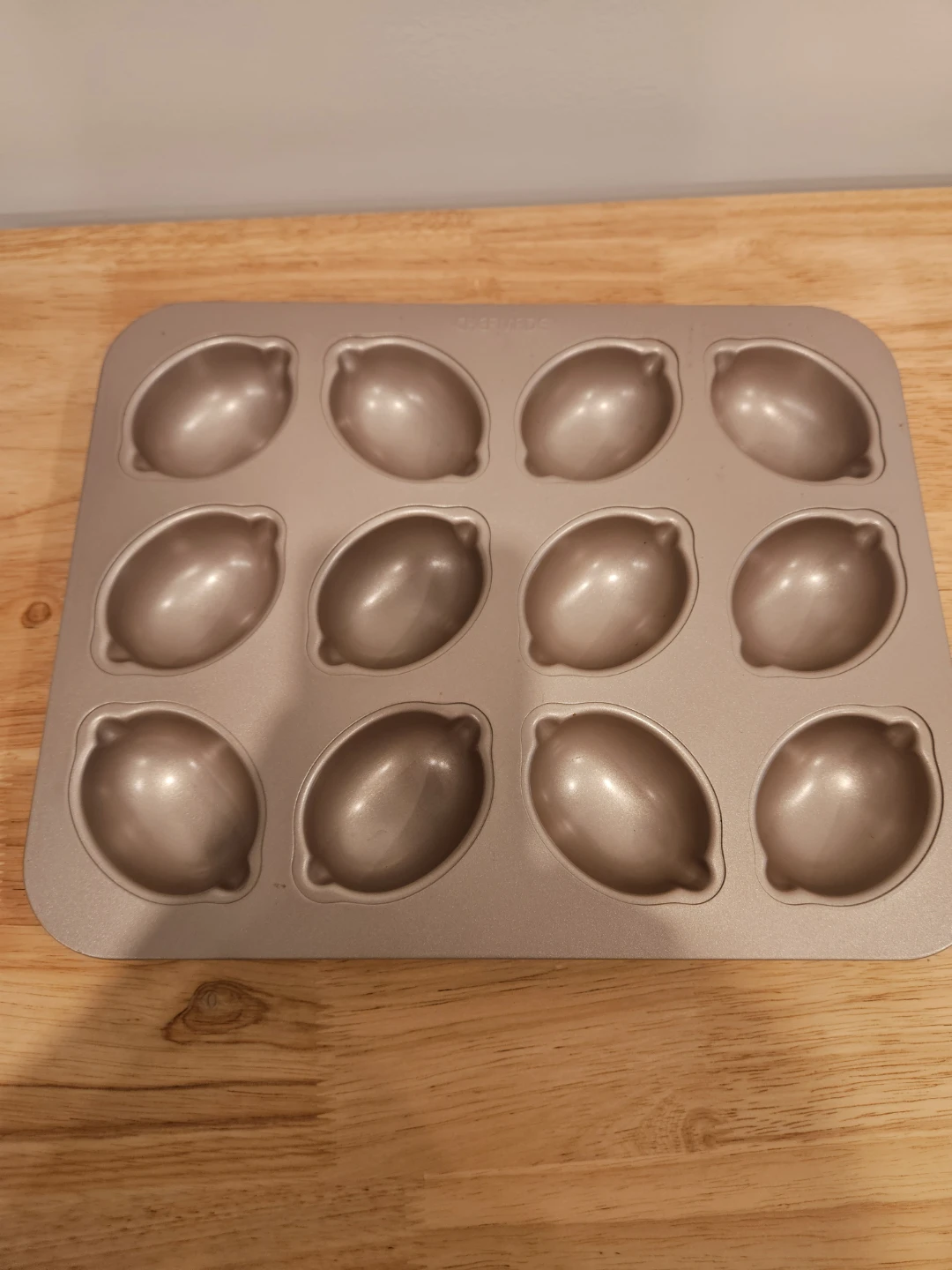 CHEFMADE 12-Cavity Lemon Cake Pan / Baking Mold