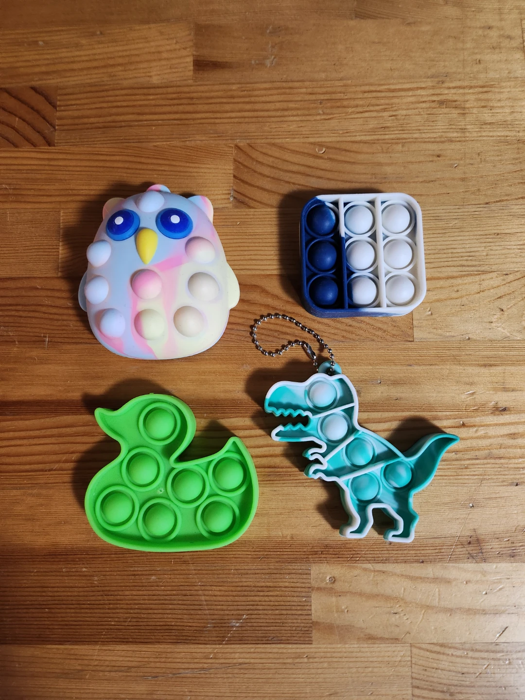 Pop-It Fidget Toy Set- (4-Piece) 🏈