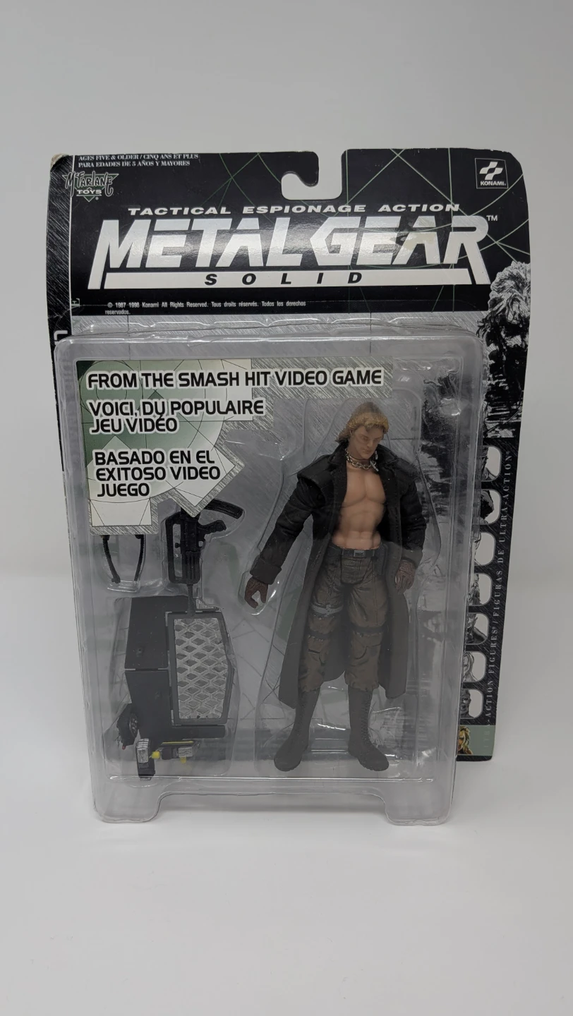 1999 Metal Gear Solid Figures – Liquid Snake & Psycho Mantis - photo 2