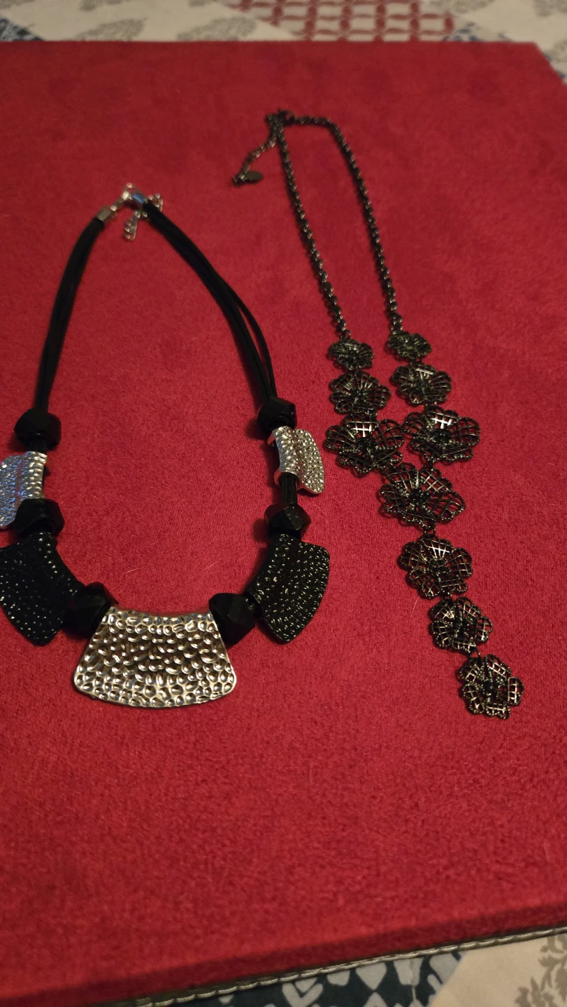Two fashion necklaces