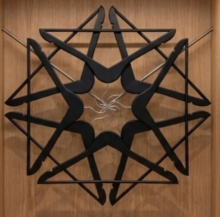 50 Classy Black Wooden Clothes Hangers - photo 3