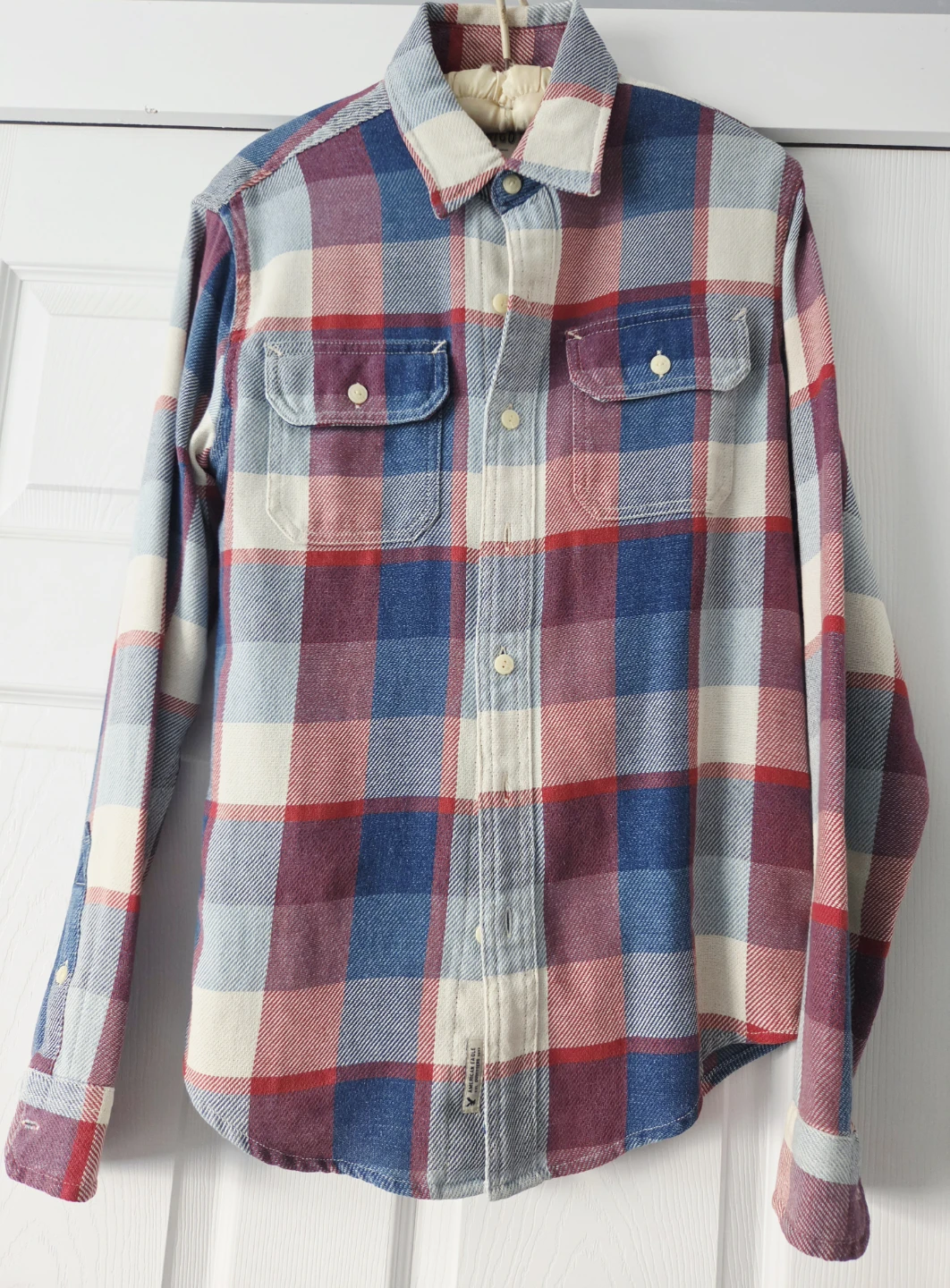 American Eagle Plaid Flannel Shirt