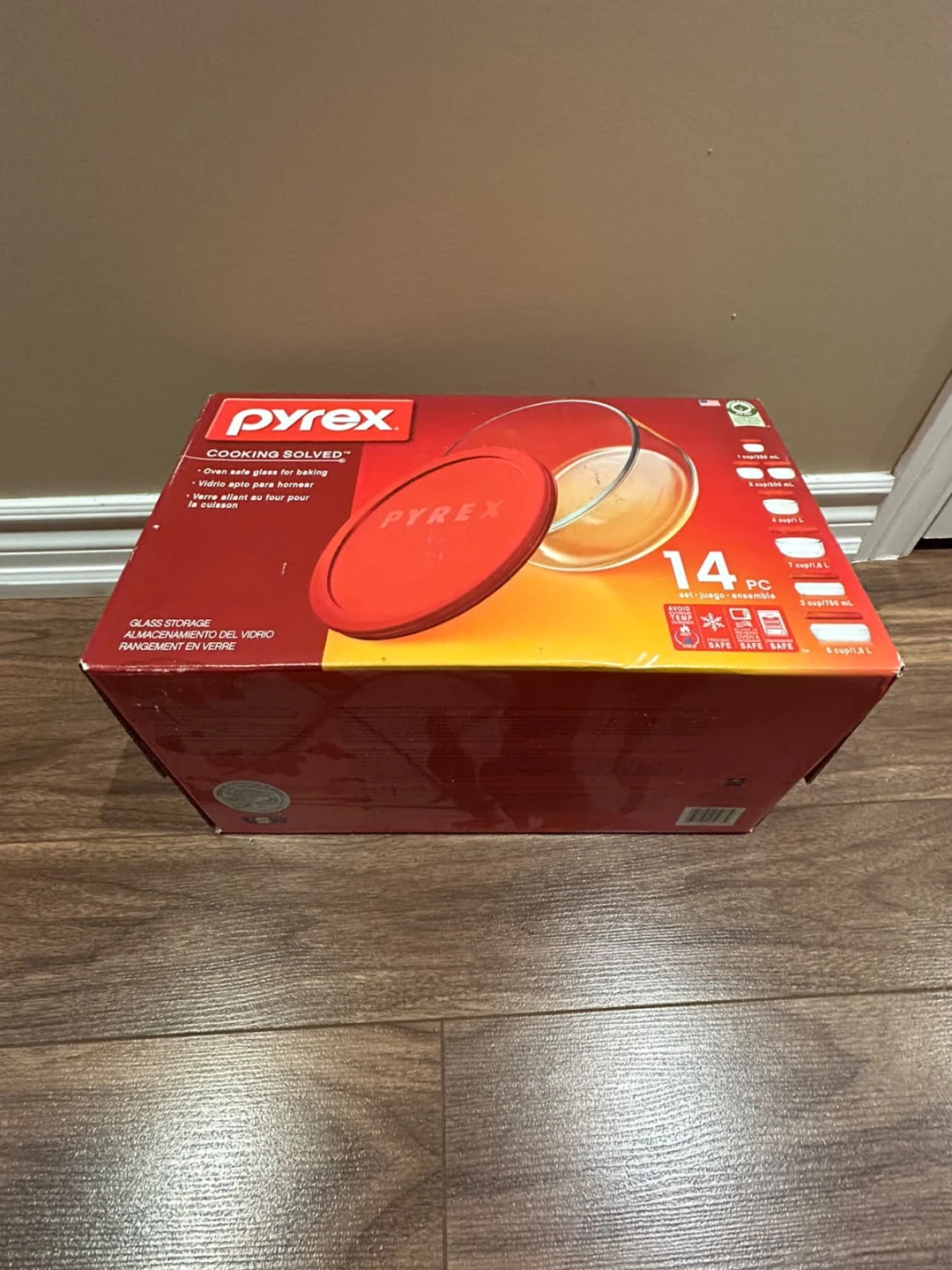 Pyrex 14-Piece Glass Storage Set