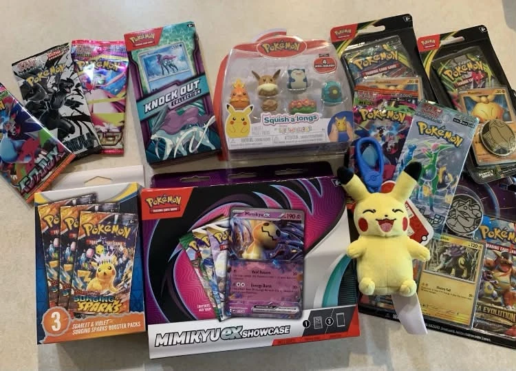 Lots de paquets et boîtes Pokémon variés