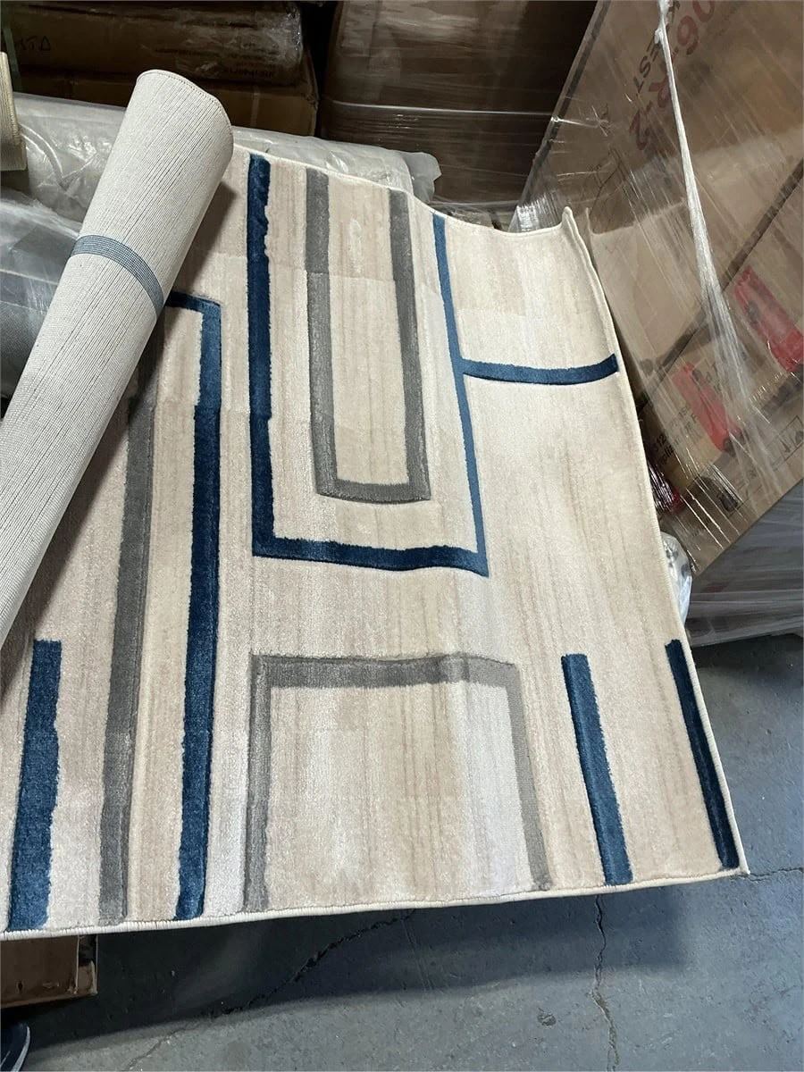 Modern Abstract Area Rug 3×5' feet - photo 2