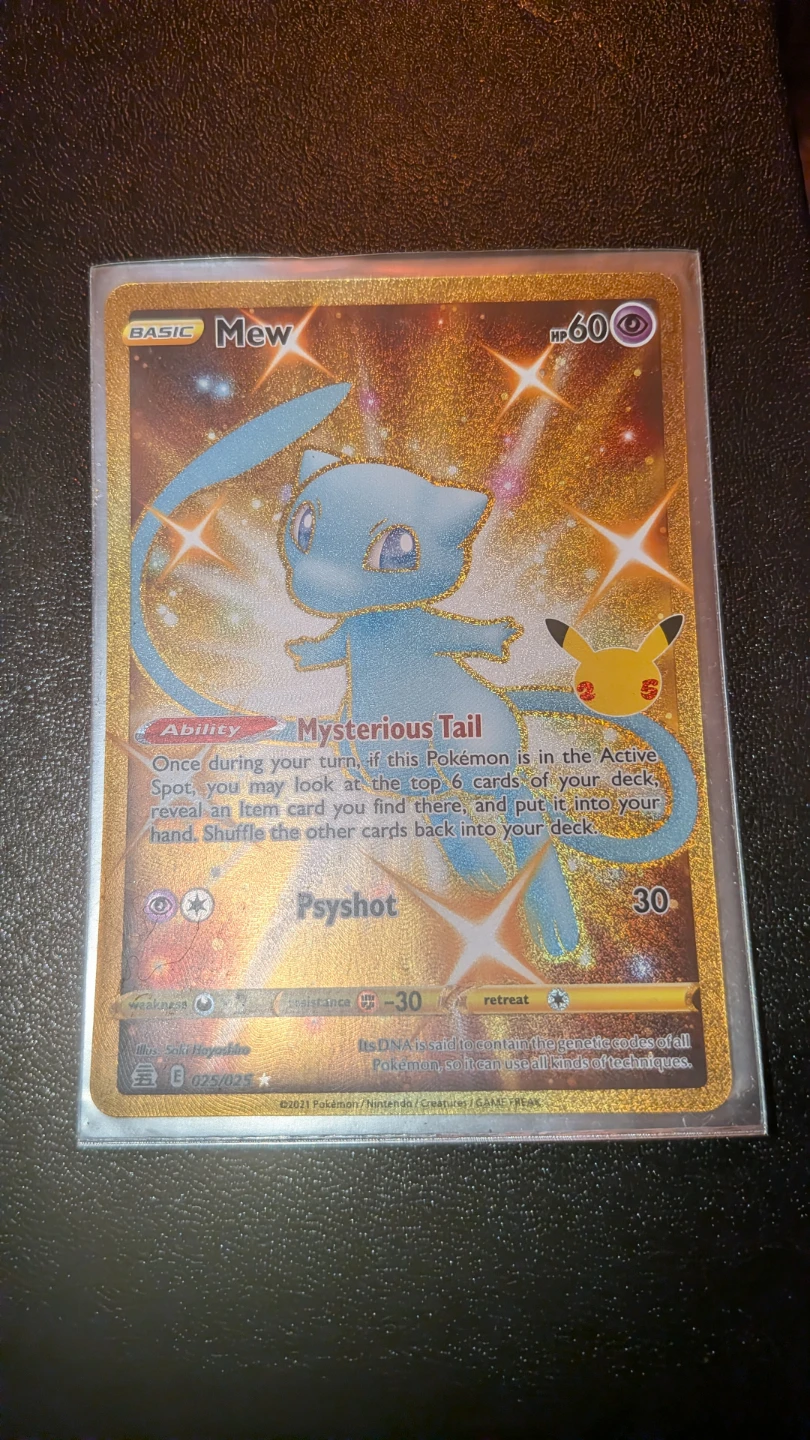 Mew Pokémon Card