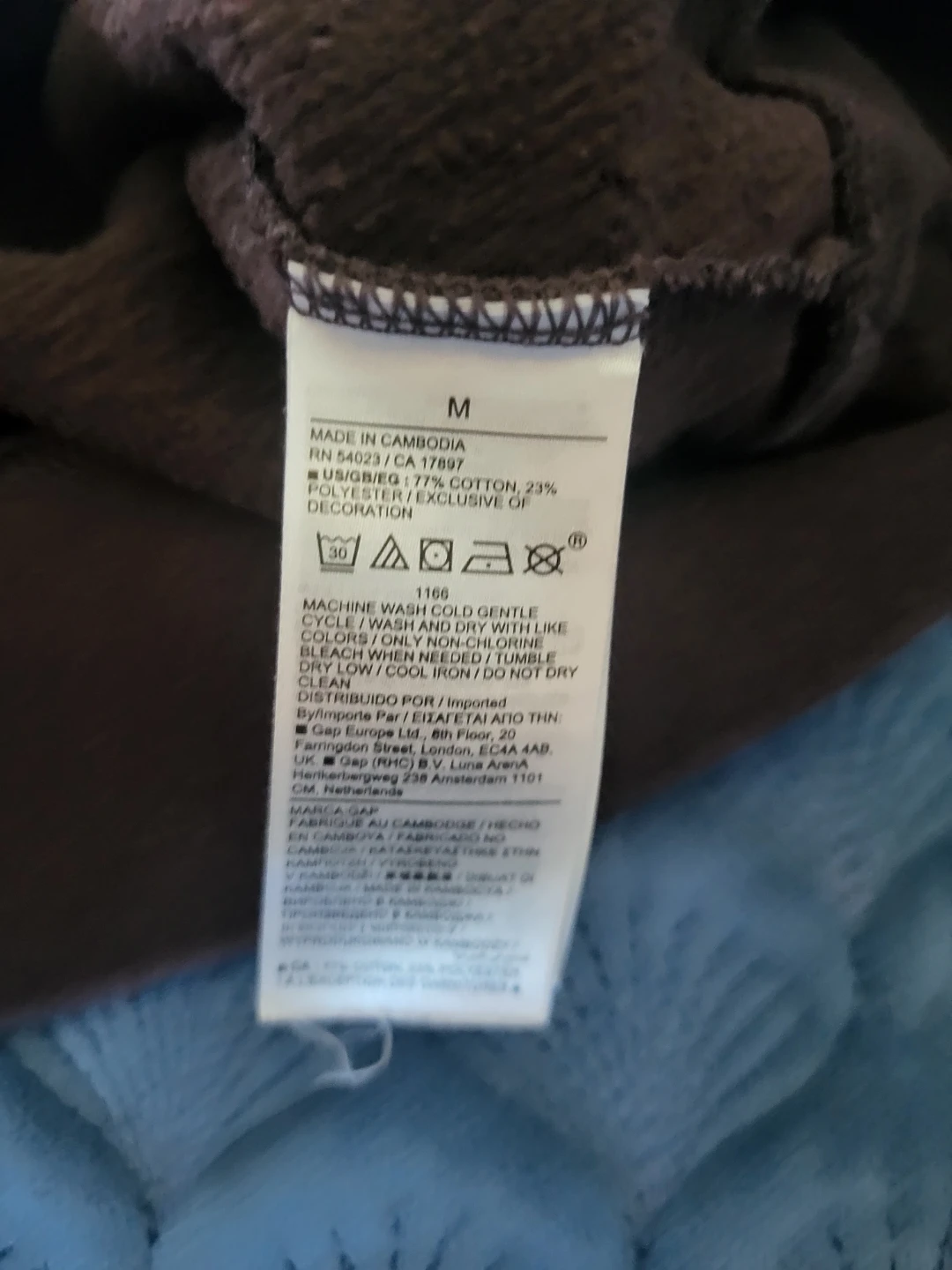 GAP Brown Logo Hoodie - photo 2