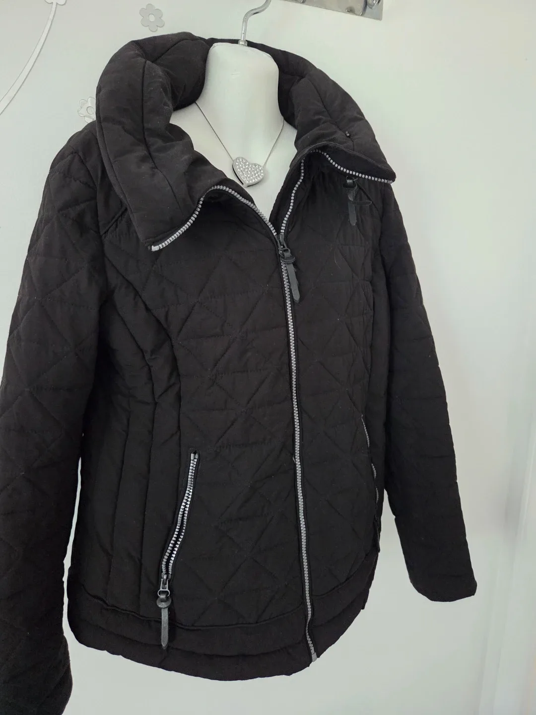 Marc New York Quilted Jacket Black
