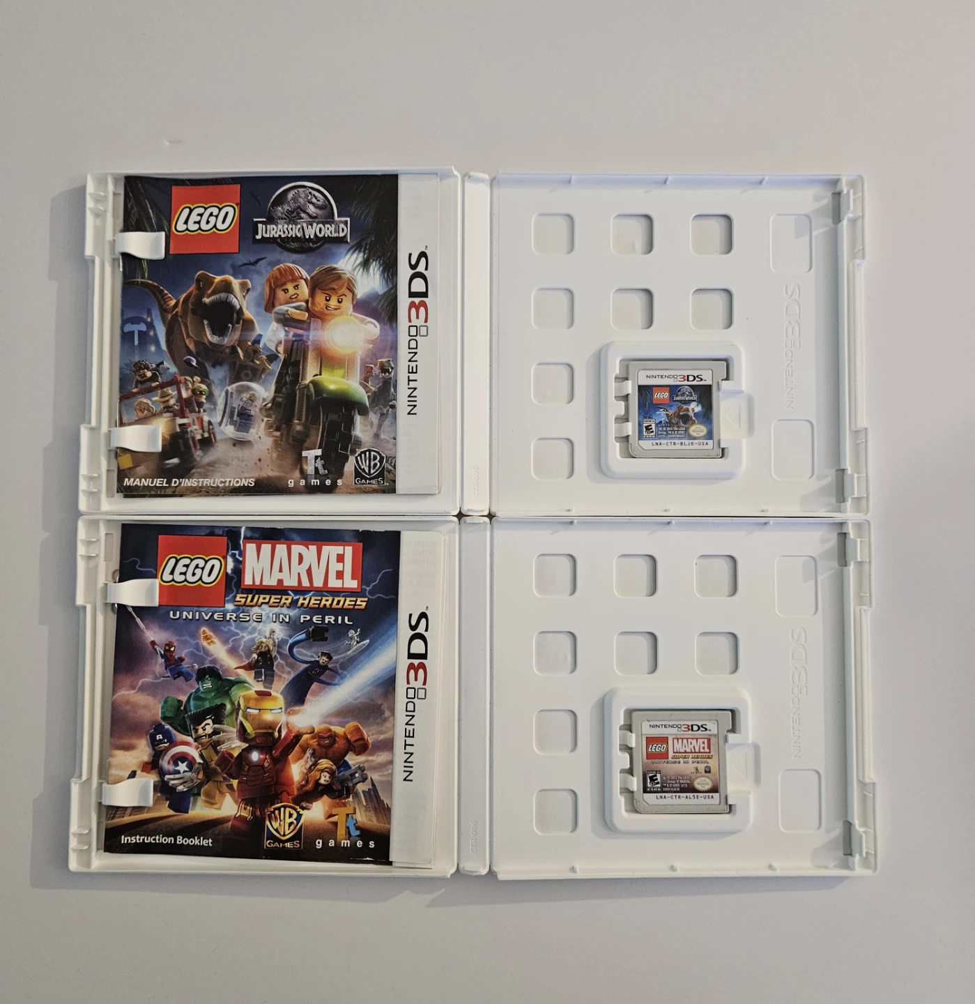 Nintendo 3DS - Lego games Marvel & Jurassic Park - photo 3